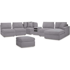 Modmax 6-Piece Sectional with Chaise and Ottoman