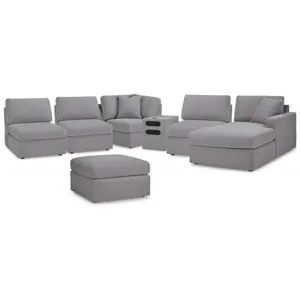 Modmax 6-Piece Sectional with Chaise and Ottoman