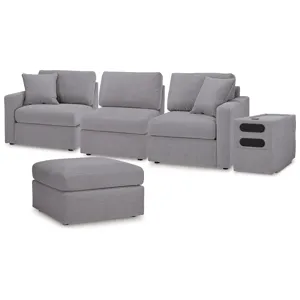 Modmax 4-Piece Sectional and Ottoman
