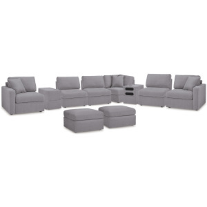 Modmax 8-Piece Sectional and 2 Ottomans