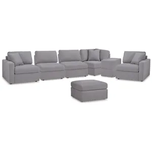 Modmax 6-Piece Sectional and Ottoman
