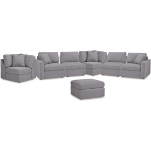 Modmax 6-Piece Sectional and Ottoman