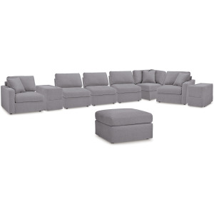 Modmax 8-Piece Sectional and Ottoman