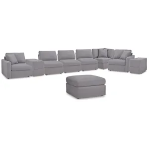 Modmax 8-Piece Sectional and Ottoman