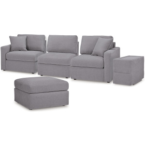 Modmax 4-Piece Sectional and Ottoman