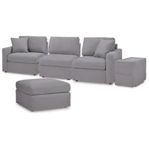 Modmax 4-Piece Sectional and Ottoman