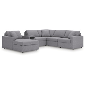 Modmax 6-Piece Sectional with Audio System and Chaise