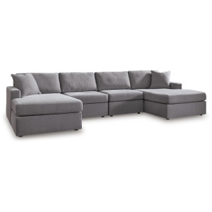 Modmax 4-Piece Double Storage Chaise Sectional