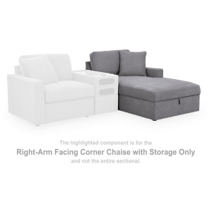 Modmax Right-Arm Facing Corner Chaise with Storage