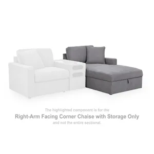 Modmax Right-Arm Facing Corner Chaise with Storage