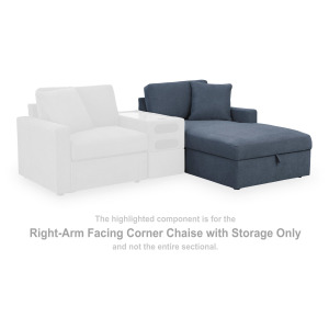Modmax Right-Arm Facing Corner Chaise with Storage