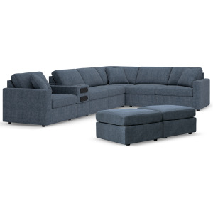 Modmax 6-Piece Sectional and 2 Ottomans