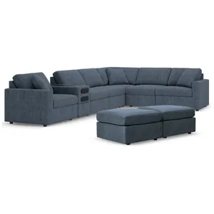 Modmax 6-Piece Sectional and 2 Ottomans