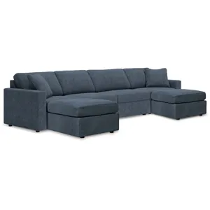Modmax 4-Piece Sectional and 2 Ottomans