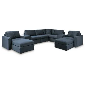 Modmax 6-Piece Sectional and 2 Ottomans