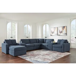 Modmax 8-Piece Sectional and Ottoman