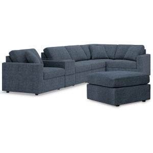 Modmax 6-Piece Sectional and Ottoman