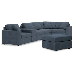 Modmax 6-Piece Sectional and Ottoman