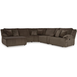 Top Tier 6-Piece Reclining Sectional with Chaise