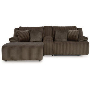 Top Tier 3-Piece Reclining Sectional Sofa with Chaise