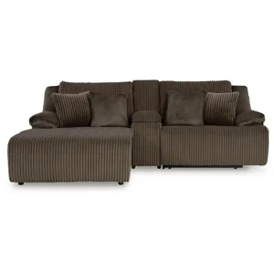 Top Tier 3-Piece Reclining Sectional Sofa with Chaise