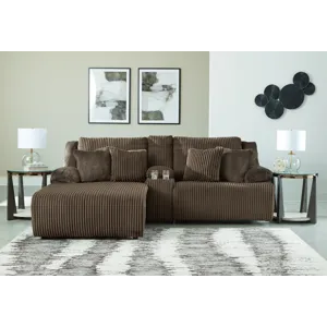 Top Tier 3-Piece Reclining Sectional Sofa with Chaise