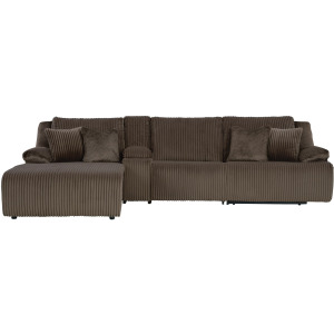 Top Tier 4-Piece Reclining Sectional with Chaise