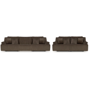 Top Tier 3-Piece Reclining Sofa and 2-Piece Reclining Loveseat