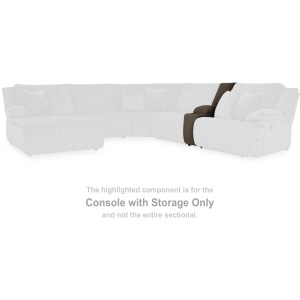 Top Tier Console with Storage