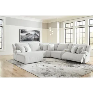 Top Tier 6-Piece Reclining Sectional with Chaise