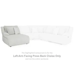 Top Tier Left-Arm Facing Press Back Chaise