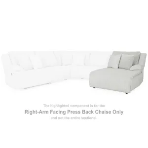 Top Tier Right-Arm Facing Press Back Chaise