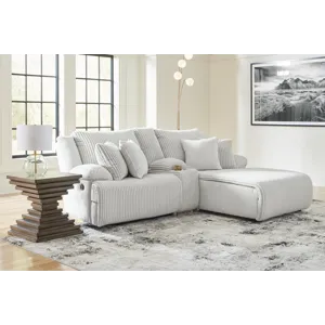 Top Tier 3-Piece Reclining Sectional Sofa with Chaise