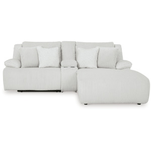 Top Tier 3-Piece Reclining Sectional Sofa with Chaise