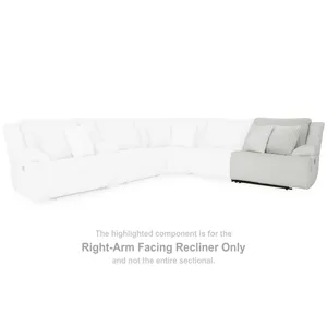Top Tier Right-Arm Facing Recliner