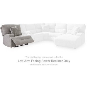 Acklen Place Left-Arm Facing Power Recliner