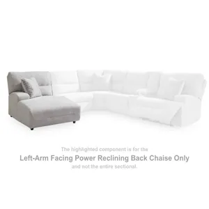 Acklen Place Left-Arm Facing Power Reclining Back Chaise