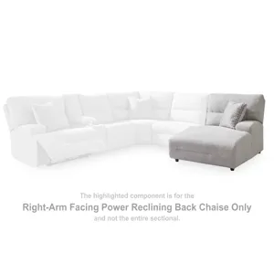 Acklen Place Right-Arm Facing Power Reclining Back Chaise