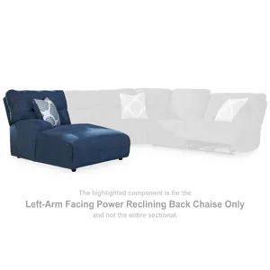 Acklen Place Left-Arm Facing Power Reclining Back Chaise