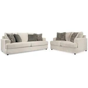 Soletren Queen Sofa Sleeper and Loveseat