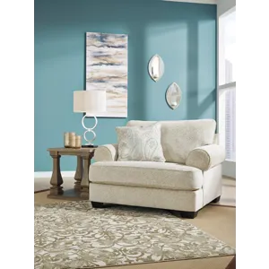 Monaghan Oversized Chair and Ottoman
