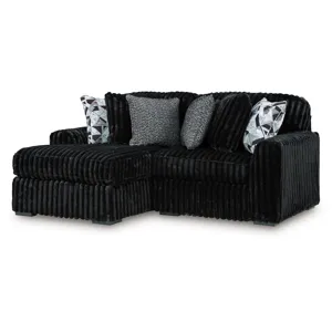 Midnight-Madness 2-Piece Sectional with Chaise