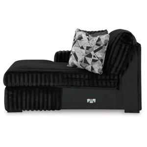 Midnight-Madness 3-Piece Sectional with Chaise