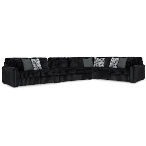 Midnight-Madness 4-Piece Sectional