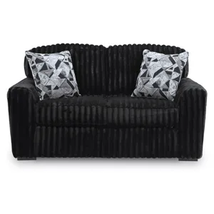 Midnight-Madness Sofa, Loveseat and Oversized Ottoman
