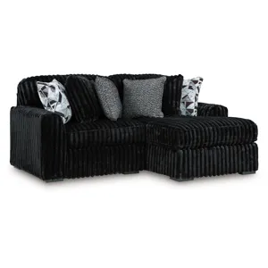 Midnight-Madness 2-Piece Sectional with Chaise