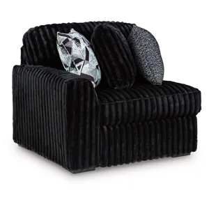Midnight-Madness Left-Arm Facing Corner Chair