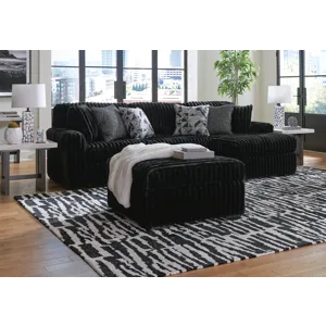 Midnight-Madness 3-Piece Sectional with Chaise