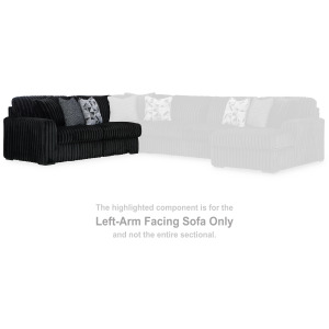 Midnight-Madness Left-Arm Facing Sofa