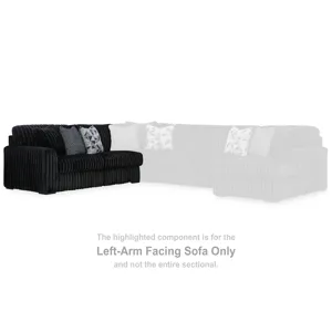 Midnight-Madness Left-Arm Facing Sofa